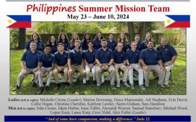 Thanking God–Stats and Team testimonies